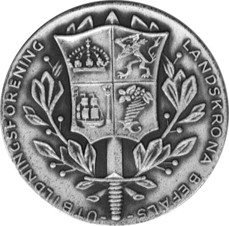 För Landskrona FBU-förening och 54:e HV komp.