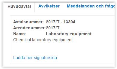 1.3 Levrantörssökning Hela adressen för leverantören visas nu i sökresultatet vid sökning, med hela adressen avser gata, postnummer, stad och land. Adressen visas under organisationsnumret. 1.