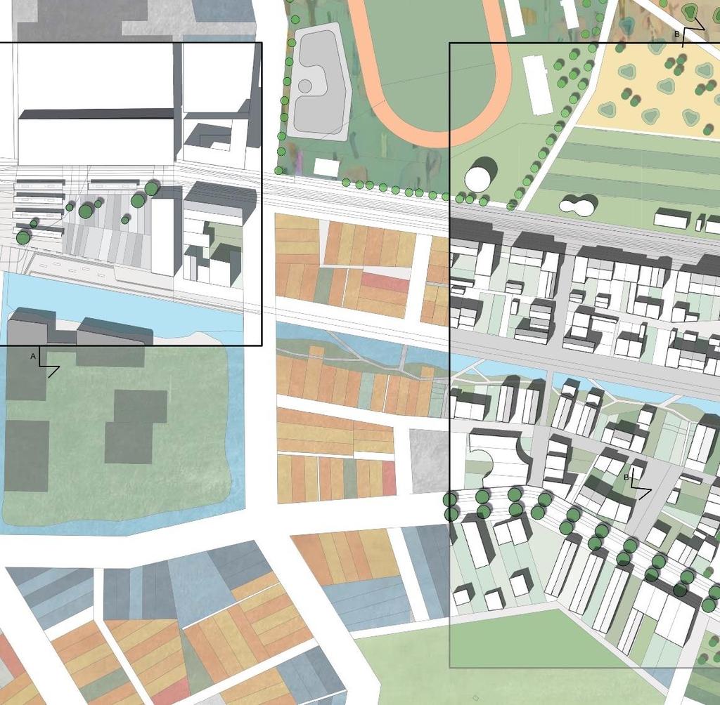 Tävlingskonceptet - Tegar Urbana grannskap. Tegar för mångfald. Täthet för stadsliv.