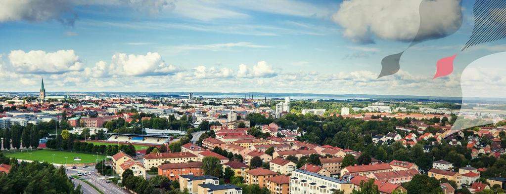 Kort om Linköping Närmare 156 000 invånare - landets femte största kommun Låg snittålder 39 år 34 procent har