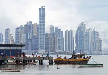 Dag 8 26 nov Fuerte Amador, Panama Fort Amador byggdes av amerikanerna som armébas för att skydda den nybyggda kanalen genom Panama. Hamnen ligger ca 3 mil från Panama Citys stadskärna.