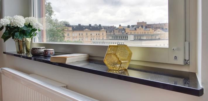 BJÄLKLAG För bättre ljudisolering mellan lägenheterna gjuter vi våra bjälklag med 25 cm betong.
