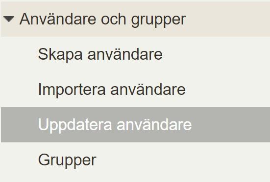 Användartyp kan du inte ändra själv. Om den är fel, kontakta oss på teknisksupport@nok.se. Lägga till e-postadresser till kontot. Dessa kan du också logga in med. Ändra lösenord.