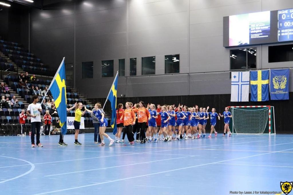 SverigeCupen i siffror SverigeCupen handboll Distriktlagsturnering i handboll för Sveriges bästa ungdomsspelare U16 Avgörs andra helgen i november (fre-sön).