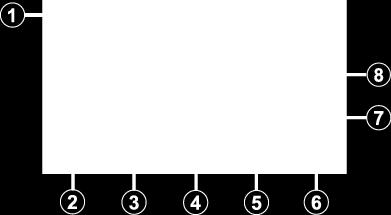 3 Knappen indexskärm (minatyrbilder) 0 Återgår till indexskärmen (miniatyrvisning) Funktionsknappar för stillbildsuppspelning (A sid 65) 4 Knappen Radera Radera filen som aktuellt visas (A sid 70) 5