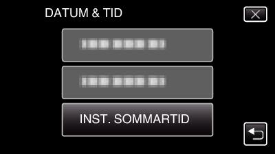 Komma igång Inställning av sommartid När PÅ har valts i INST SOMMARTID för DATUM & TID ställs tiden fram 1 timme 1 Tryck på MENU 2 Tryck på SETUP Extra tillbehör Produktnamn HDMI-minikabel 0 VX-HD310