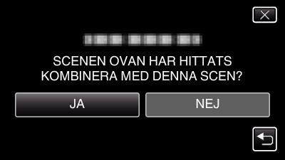återfinns 7 Tryck på JA 0 Kontrollera om inspelningsläget är A 0 Om läget är B stillbild ska man trycka på B på inspelningsskärmen för att visa skärmen för lägesväxling Tryck på A för att växla till