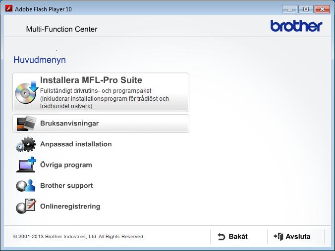 Kapitel 1 Få tillgång till Avancerad bruksanvisning och Bruksanvisning för programvara och nätverk 1 Den här grundläggande bruksanvisningen innehåller inte all information om maskinen.