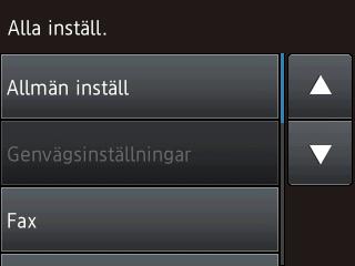 Allmän information Grundläggande användning 1 Tryck med fingret på pekskärmen för att välja och ge kommandon.