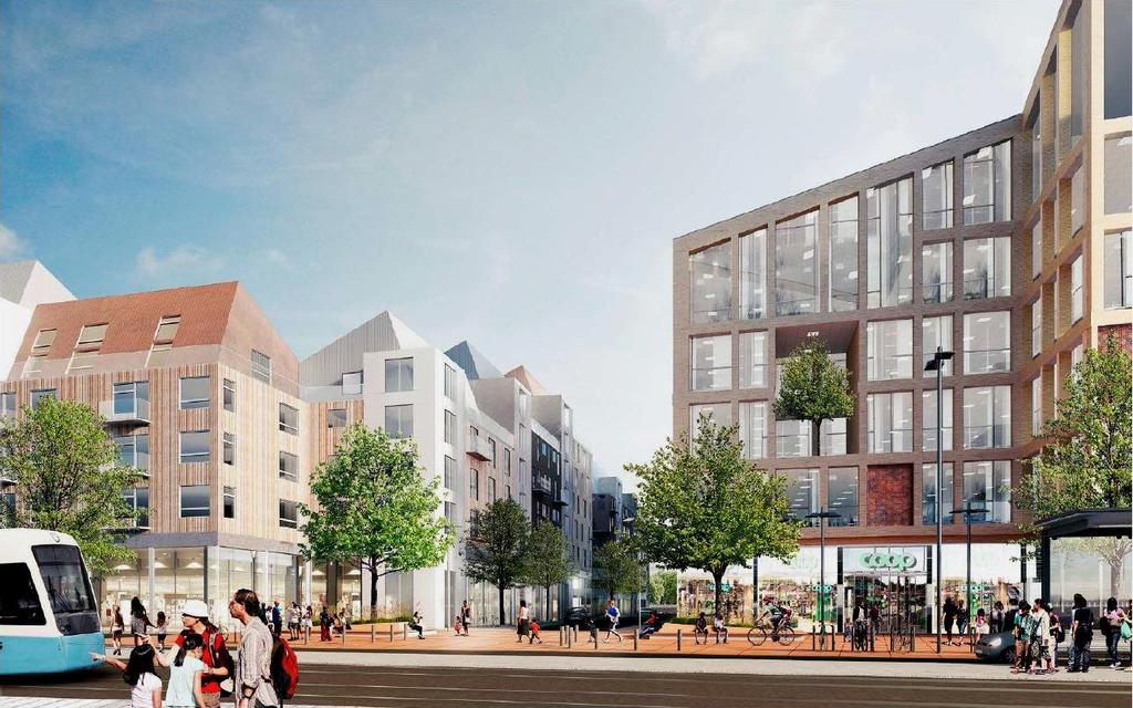 Baclkaplan Från handelsplats till en tätbebyggd, grön och levande
