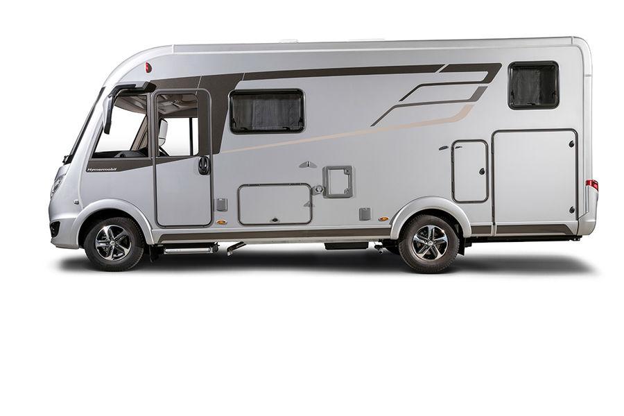 Hymermobil B-klass DynamicLine 588 Sidovy Den nya designen ger Hymermobil B-klass DynamicLine
