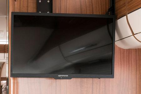 Bluetooth måste man inte avstå från mysiga TV-kvällar i Hymermobil B-klass DynamicLine.