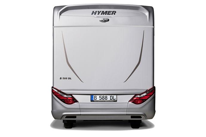 stramare sammanlagda designen tillsammans med LED-ljuset, exklusivt utvecklat för HYMER.