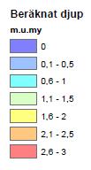 I anslutning till entrén på den västra delen av undersökningsområdet har höga mätvärden (>600 mv) uppmätts (markerad med pil).