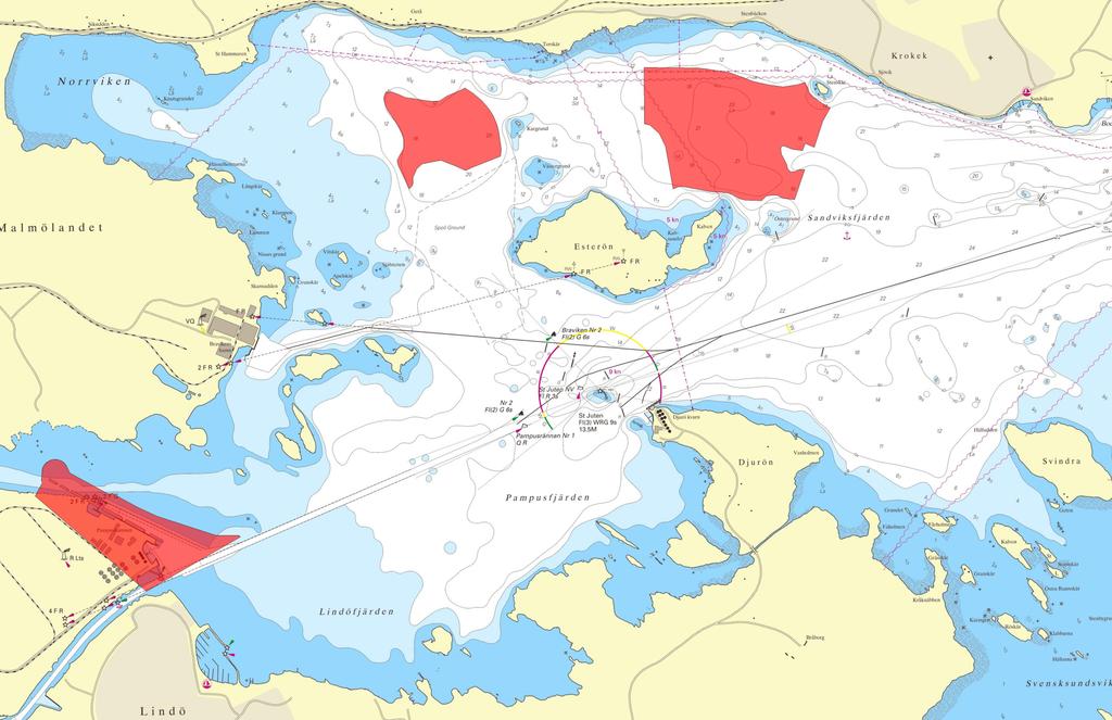 1. Allmänt På uppdrag av Norrköpings Hamn och Stuveri har Marin Miljöanalys AB utfört multibeamekolodning av muddertippar i Bråviken samt ett område i Pampushamnen där en utvidgning är planerad.