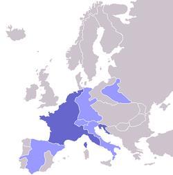 sig Frankrikes kejsare Han och Frankrikes armé besegrade många länder i Europa 1814 förlorade Frankrike mot