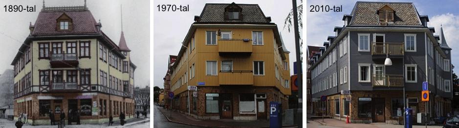 (Foto: BRF Brämaregatan) liga väggar/tak blir kallare och fuktigare. Särskilt trädetaljer såsom balkar är känsliga för sådan påverkan.