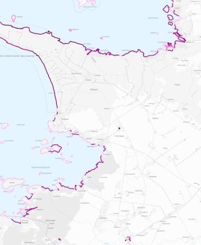 Produkt: Stränders jordart och eroderbarhet Senast uppdaterad: 2016-12-15 Producent: Sveriges geologiska undersökning (SGU), www.sgu.se.