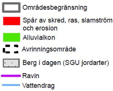 slamströmmar, skred och ras. Översiktlig stabilitetskartering, moränkartering - Identifiera och kartlägga, raviner och moränslänter som inte är tillräckligt stabila inom bebyggda områden.