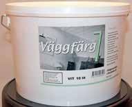 Glans 7 sidenmatt. Väggfärg för invändigt bruk. Med god tvättbarhet.