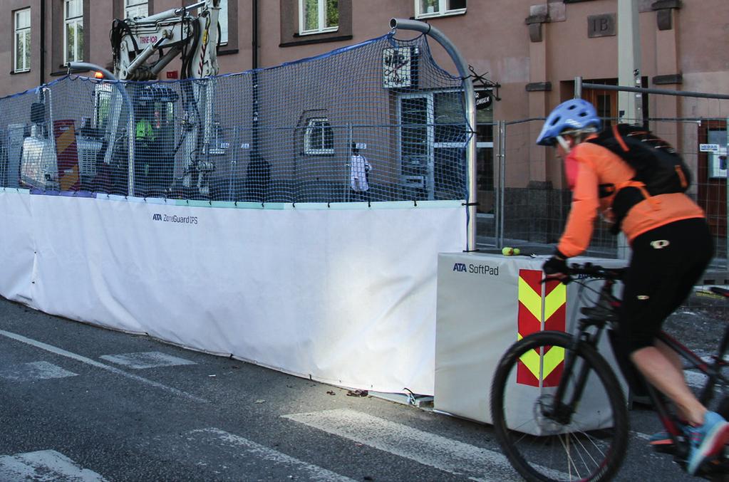 VÄLKOMMEN PÅ Tema: Hur planeras ett säkert vägarbetsområde för oskyddade trafikanter Stockholms stad och de flesta storstadskommunerna befinner sig idag i en intensiv utvecklingsfas där nya bostäder