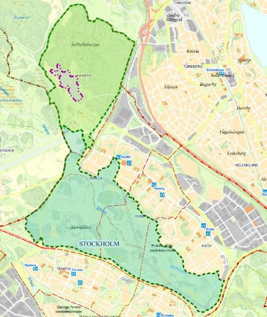 Sida 3 (9) Kartläggning - 2016 Det pågår ett arbete tillsammans med konsulterande landskapsarkitekter att inventera små och stora projekt inom Järva friområde.