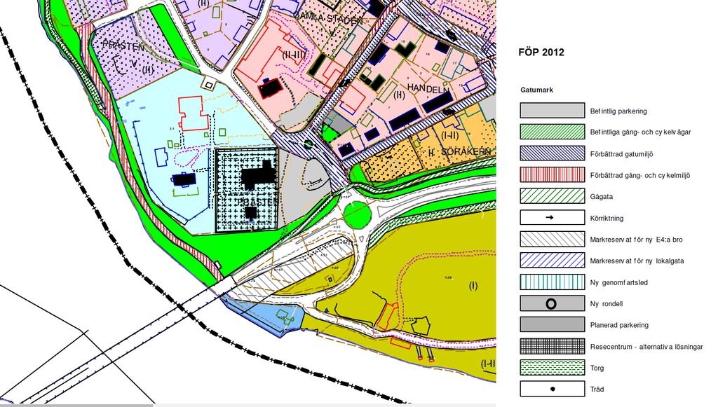 Areal Planområdet omfattar ca 9 ha tidigare planlagd mark.