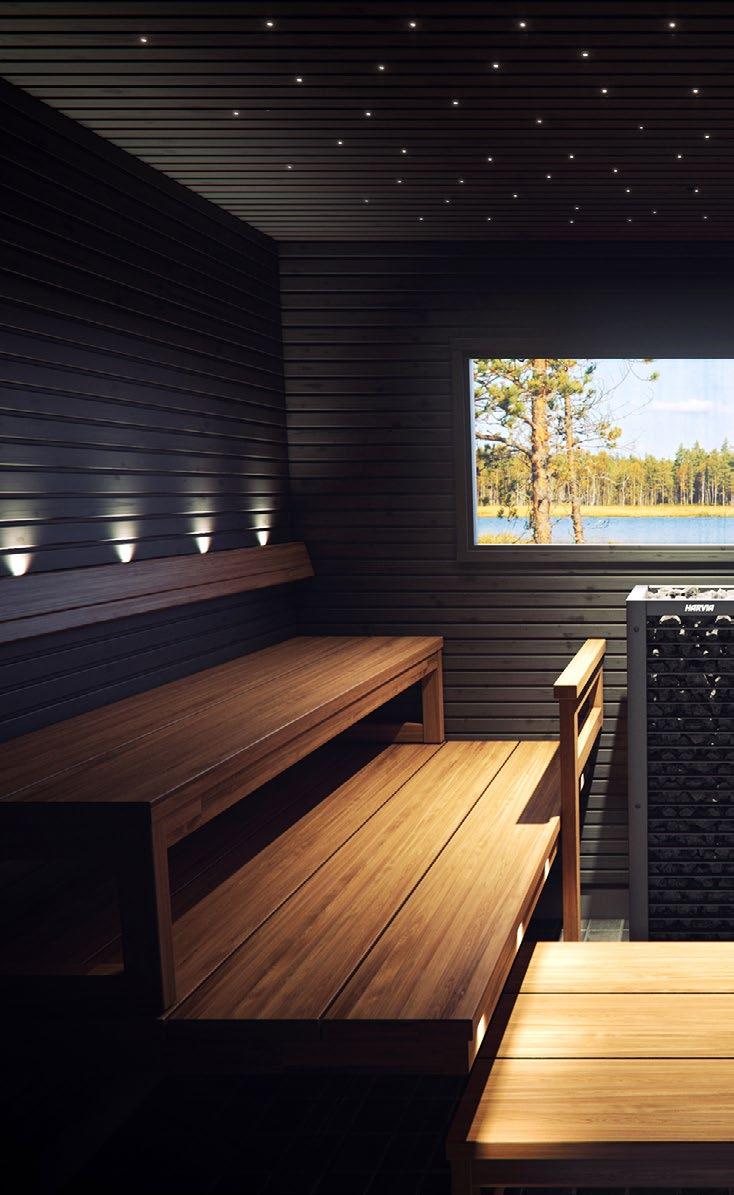 AGGREGAT Bastuaggregat med imponerande design och