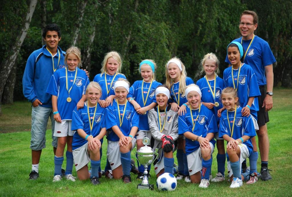 Gruppspel, lördag 1/8 SSIF Bredaryd (Småland) 9-0 Vi fortsätter att poängtera bredden och djupet i vårt anfallsspel hela tiden. Sprid ut oss över hela planen och passa runt bollen.