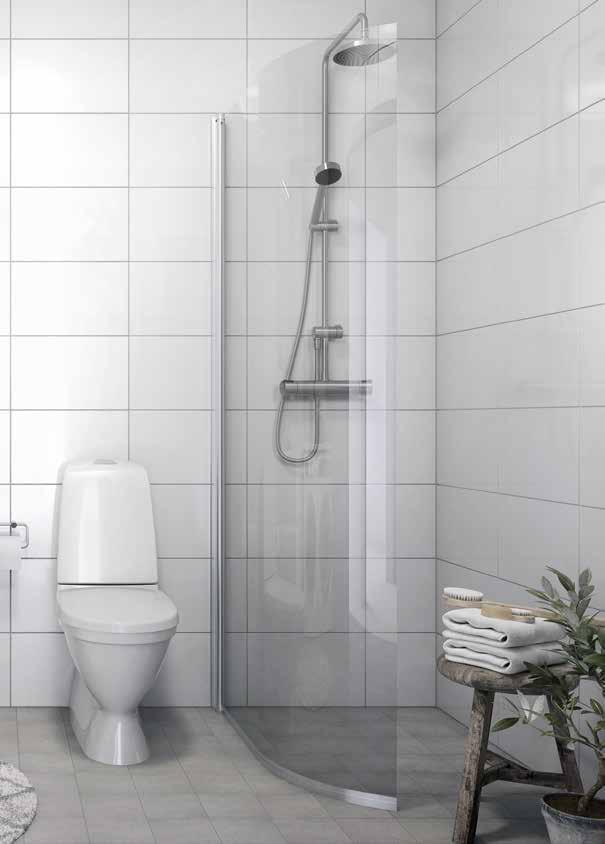 En vill duscha. En vill borsta tänderna. En vill fila fötterna Husets 4:or har en extra WC för att du och övriga familjemedlemmar ska slippa köa till badrummet. Små detaljer gör stor skillnad.