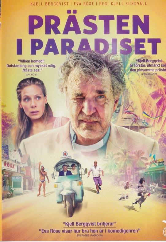 Program november 2017 Filmkväll i kyrkan onsdagen den 8 november klockan 19.30 Vi visar filmen Prästen i paradiset med Kjell Bergqvist som präst.