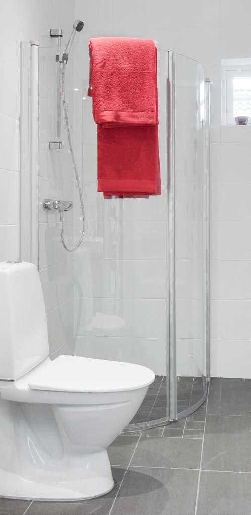 badkarsblandare och duschset (ersätter dusch).
