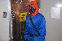 Skede 5, Arbeten i din lägenhet Badrum rivs. Vid tidigare provtagningar har man funnit spår av asbest i några badrum.