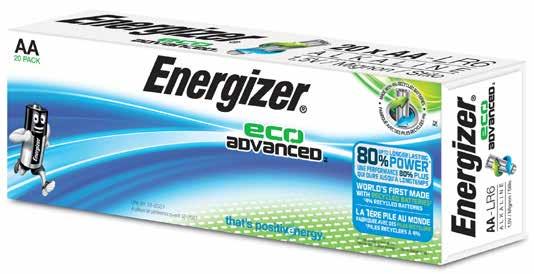 Energizer Eco Advanced E-nummer CT.Art.