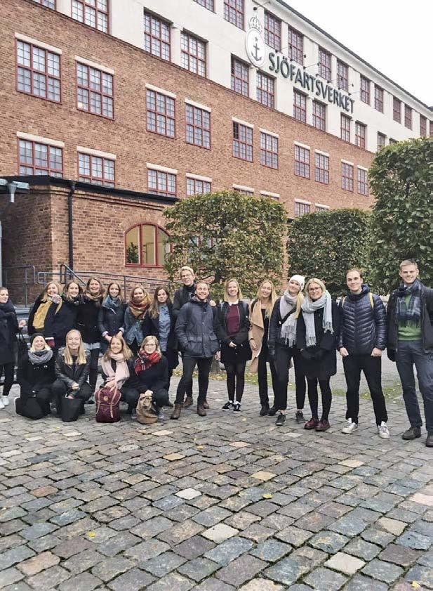 Intressant och givande, roligt att Sjöfartsverket var så positivt inställda och engagerade i vårt besök Frågeställningen på vår caselösning var superintressant.