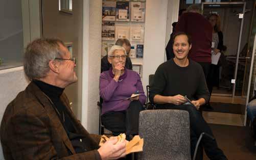 Presentationen följdes av en paneldiskussion.