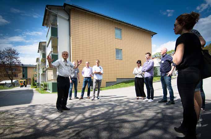 Tidigare verksamhetschefen Carlos Andersson talade på seminariet Är ditt bostadsbestånd redo för framtiden?