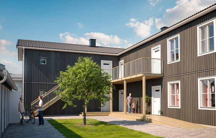 UTE Vi försöker ställa förråden så de ramar