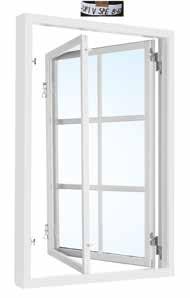 Bågbottenstycke Den understa vågräta delen av fönster-bågen. Bågöverstycke Den översta vågräta delen av fönster-bågen. Bågpost En glasdelande post, som gör att fönstret ser ut som en tvåluftare.