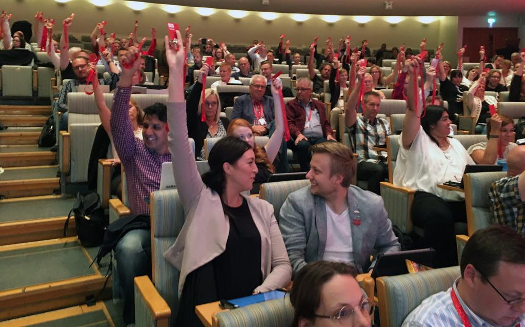 Inför Byggnads kongress Byggnads kongress måste förberedas redan nu. I månadsskiftet maj/juni 2018 kommer landets byggnadsarbetare att återigen samlas till kongress.