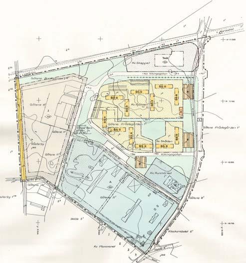 PLANERINGSFÖRUTSÄTTNINGAR Planområdets läge Planområdet är beläget omedelbart väster om pastorsexpeditionen i den norra delen av Götene tätort och avgränsas Vikingagatan i norr och Skolgatan i söder.