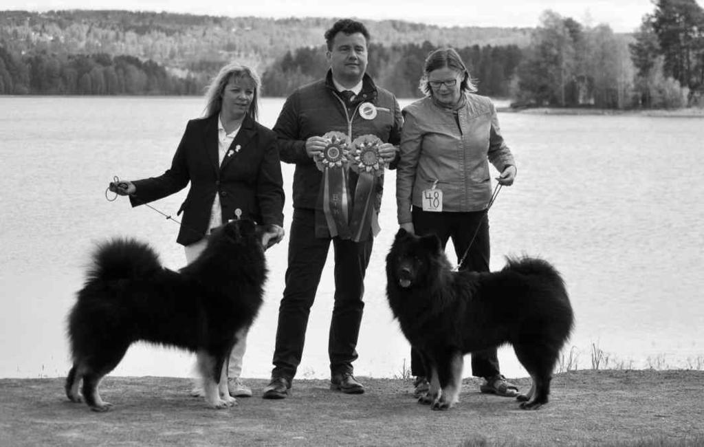 Eftermiddagen bestod av lekar med både två-och fyrbenta deltagare och dessa brukar uppskattas av många!