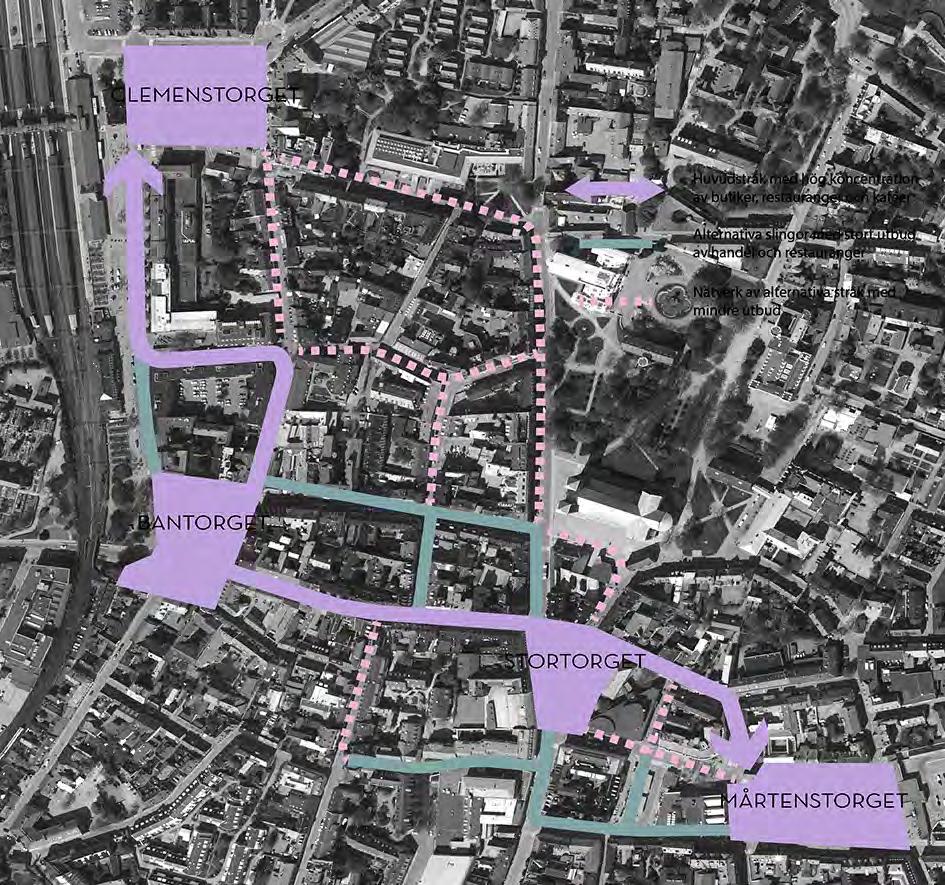 Stadslvet de offtlga rumm Det offtlga rummet spelar vktg roll stadskärnan gom att låta aktvteter, tllfällga utställnngar evemang ta plats utvecklas stadslvet nya grupper av besökare lockas tll ctrum.