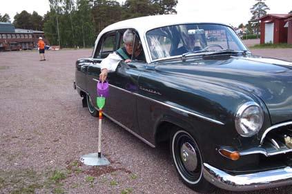 Kapitän 54:an och frun hällde för fulla muggar Efter startprovet,