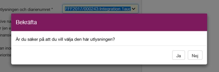 På vår hemsida finns information om vilka specifika och nationella mål som är aktuella för utlysningen. Om listan är tom innebär det för tillfället att det inte finns en utlysning att ansöka i.