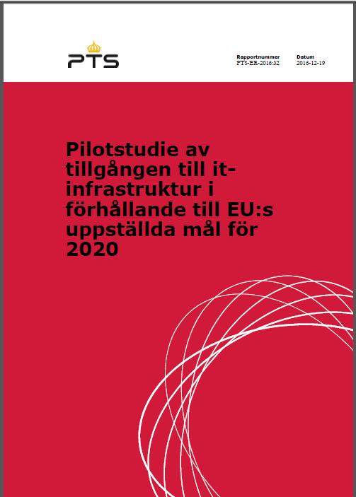 Pilotfallet Vilhelmina Sammanfattning Tekniskt möjligt att nå pilotfallets samtliga 517 hushåll med internethastigheter om 30 MBit/s.