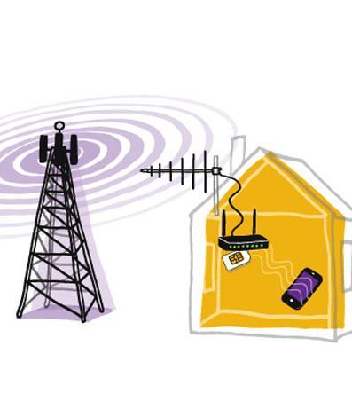 Yttäckning mobilnät som medger 30 Mbit/s 2014 1,5 % 2015 2,6 % 2016 5,2 % Givet yttre antenn: 30