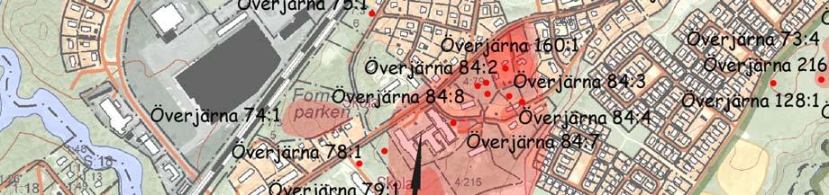 Bakgrund och fornlämningsbild Fas gheten ligger inom e område som klassas som bevakningsobjekt (Överjärna 84:9, fig 2).