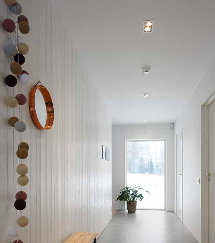 30 LED DOWNLIGHTS LED DOWNLIGHTS 31 ALU BOX I MULTI 6» Livslängd: (L70) 40 000 tiar vid Ta» Min.