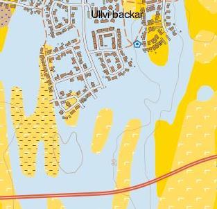 ogenomsläppligt, grävas ur och ersättas med material med bättre förutsättningar att infiltrera vattnet.
